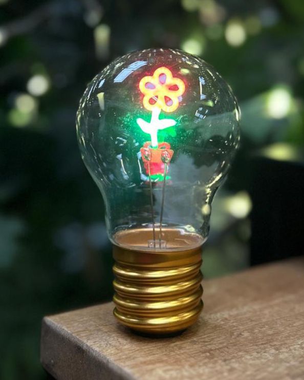 Decorative LED Light Bulb Flower