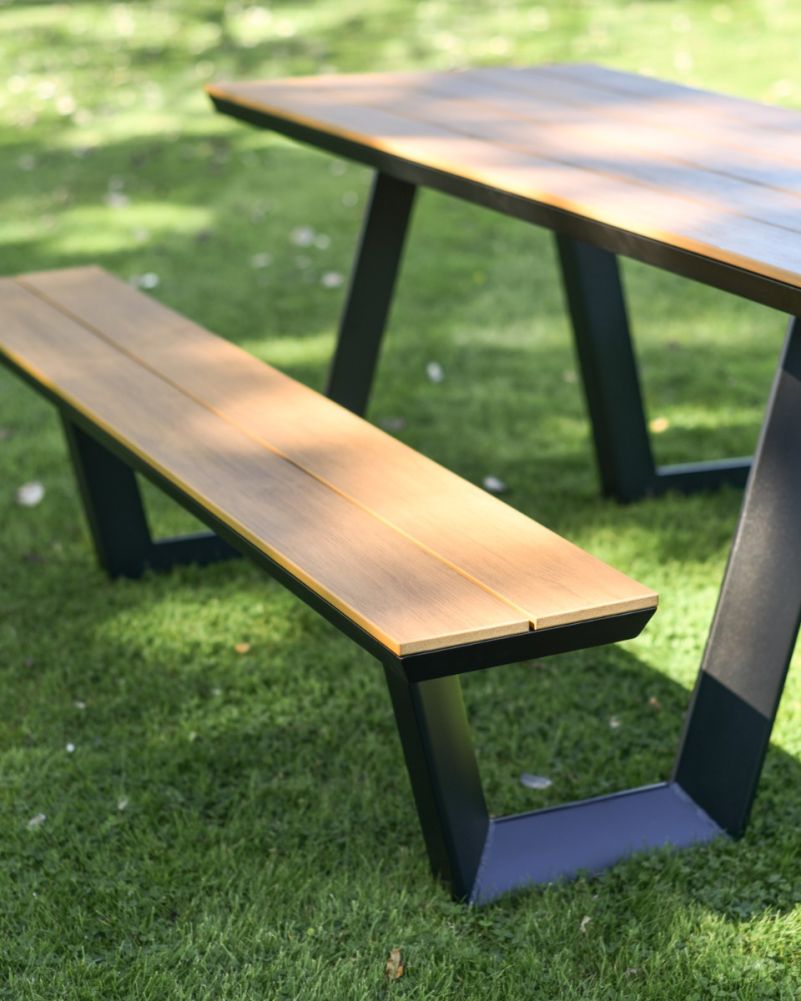 Garden Bench Close Up Of Seat