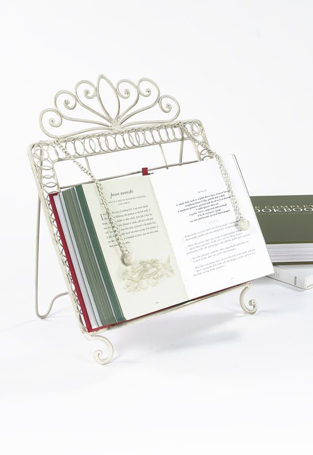 Wrought Iron Cook Book Stand