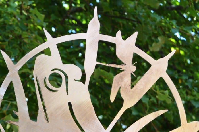 The Forge Frog Iron Weathervane 