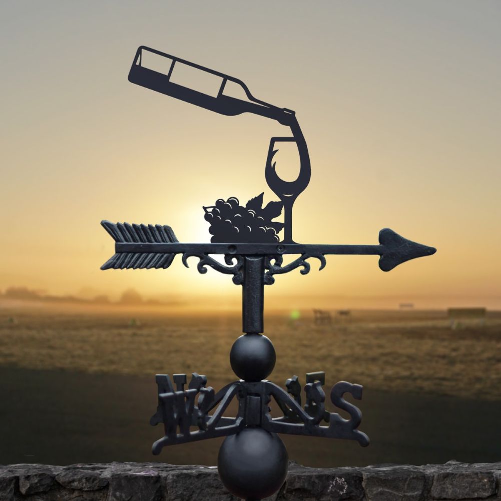 Vinyard weathervane black