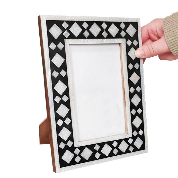 Geometric Design Resin Photo Frame (Clearance) Scale