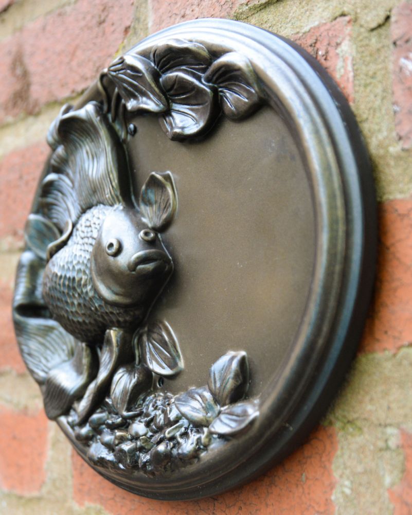 Side Of The Naural Bronze House Sign