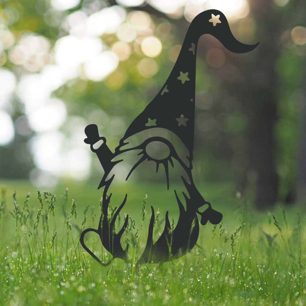 Gonk Gnome Waving Silhouette