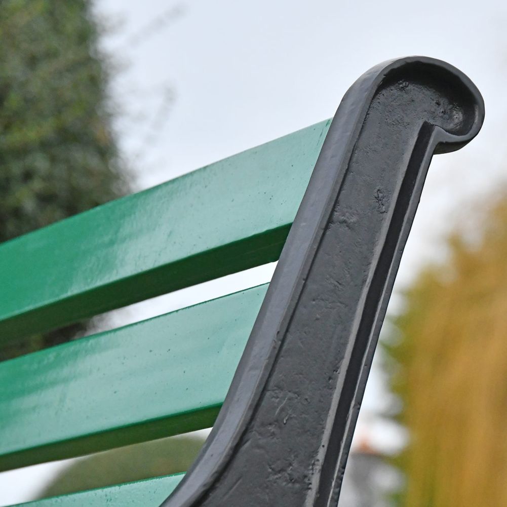 Black Frame on the Bench