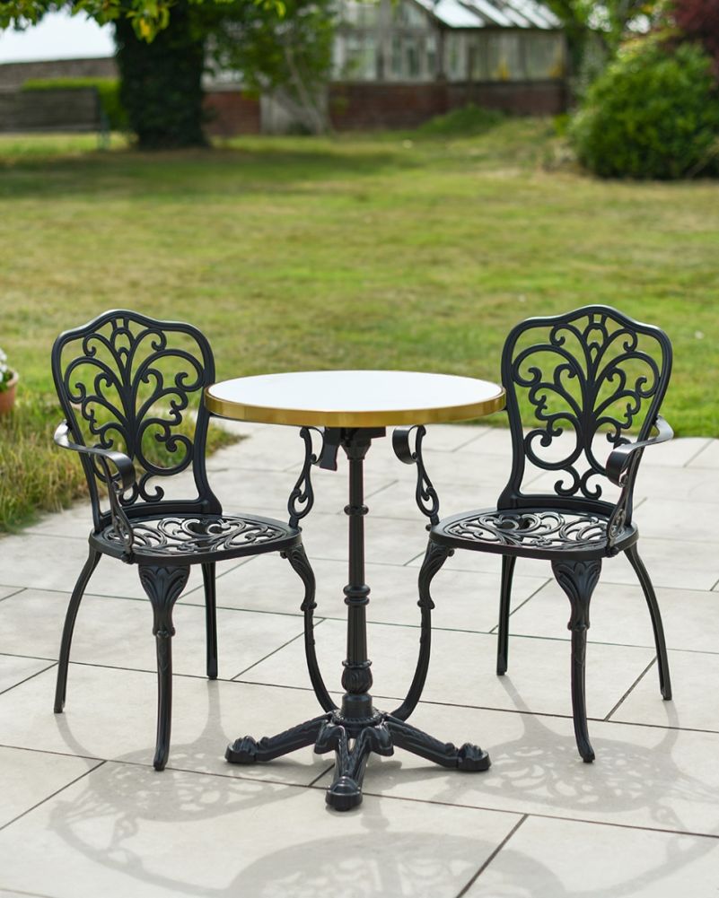 Aluminium Two Seater Garden Dining Set