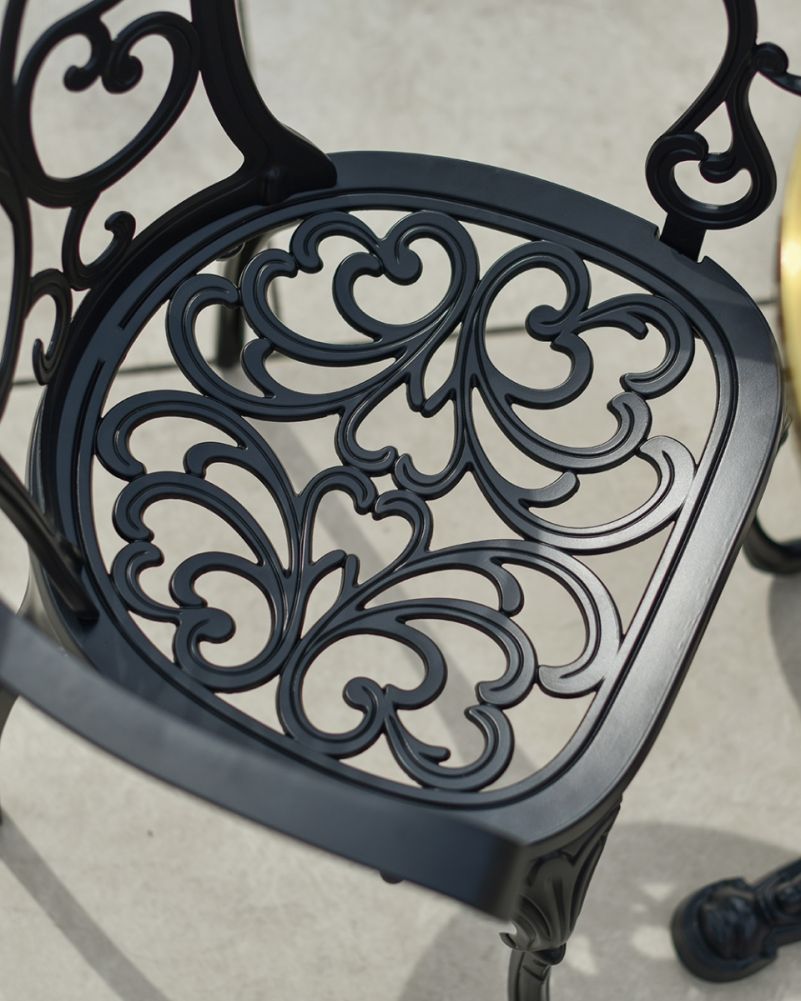 Seat From The 'Havenwood' Aluminium Two Seater Garden Dining Set