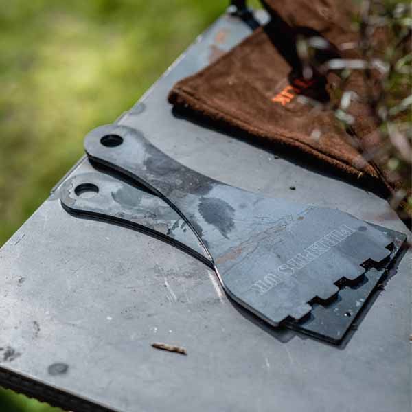 Heavy Duty Steel Fire Pit Scraper