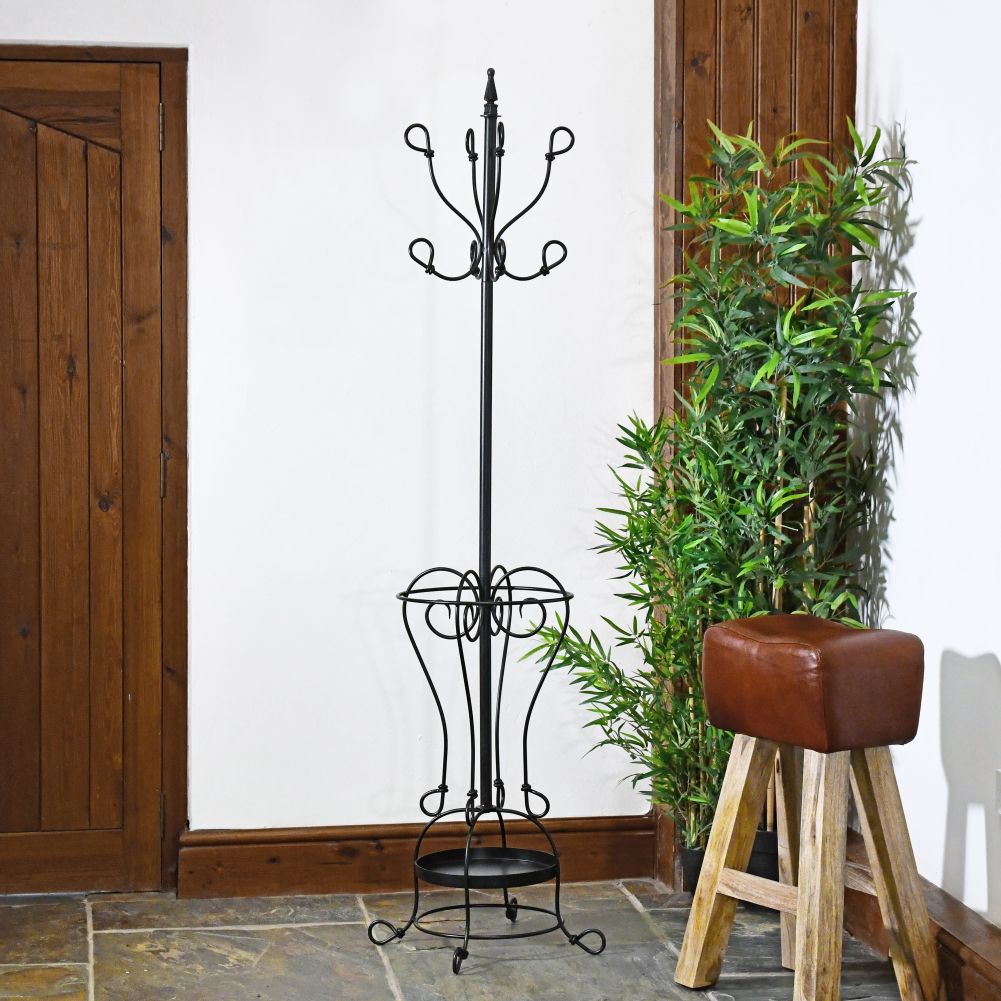 Hallway Butler Coat & Hat Stand