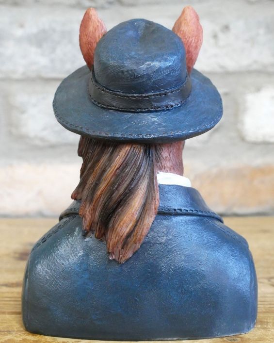 Back Of The Resin horse Bust