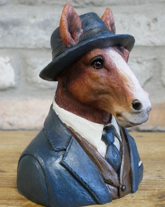Resin horse Bust Side On