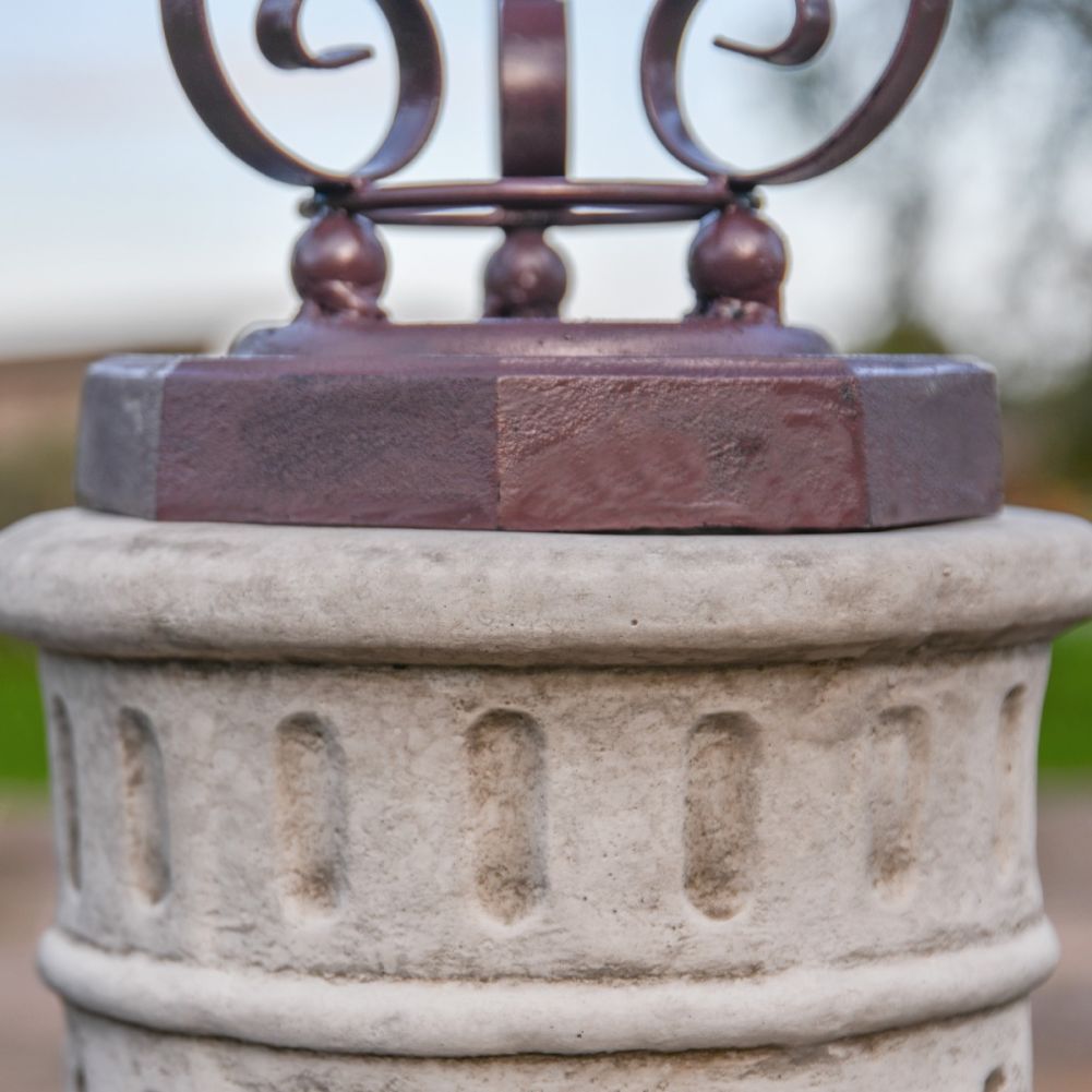 Concordia Armillary Plinth Detail