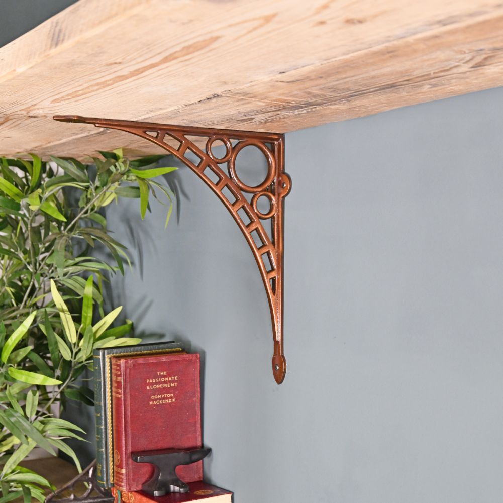 Iron Bridge Shelf Bracket In Situ