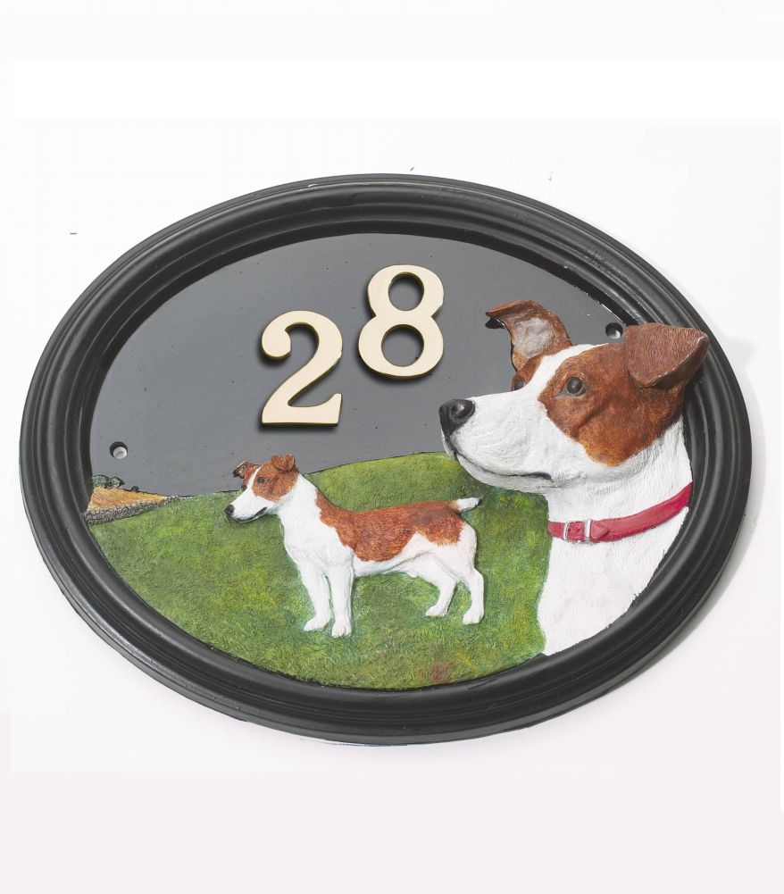 Jack Russell House Sign