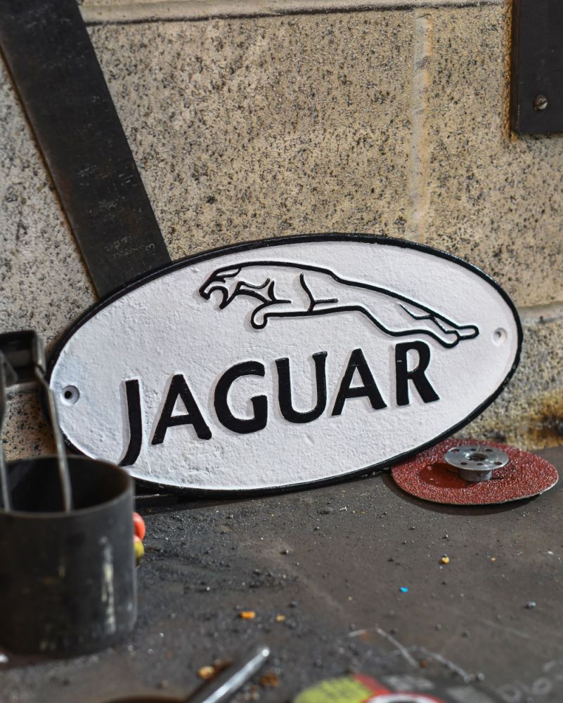 'Jaguar' Automobilia Sign