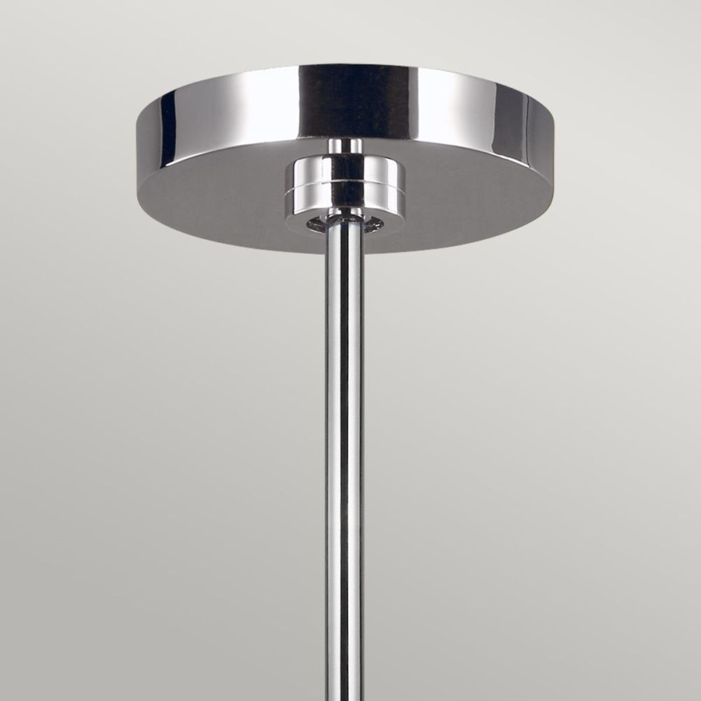 Jax Ten Light Chandelier-Polished Chrome Bracket