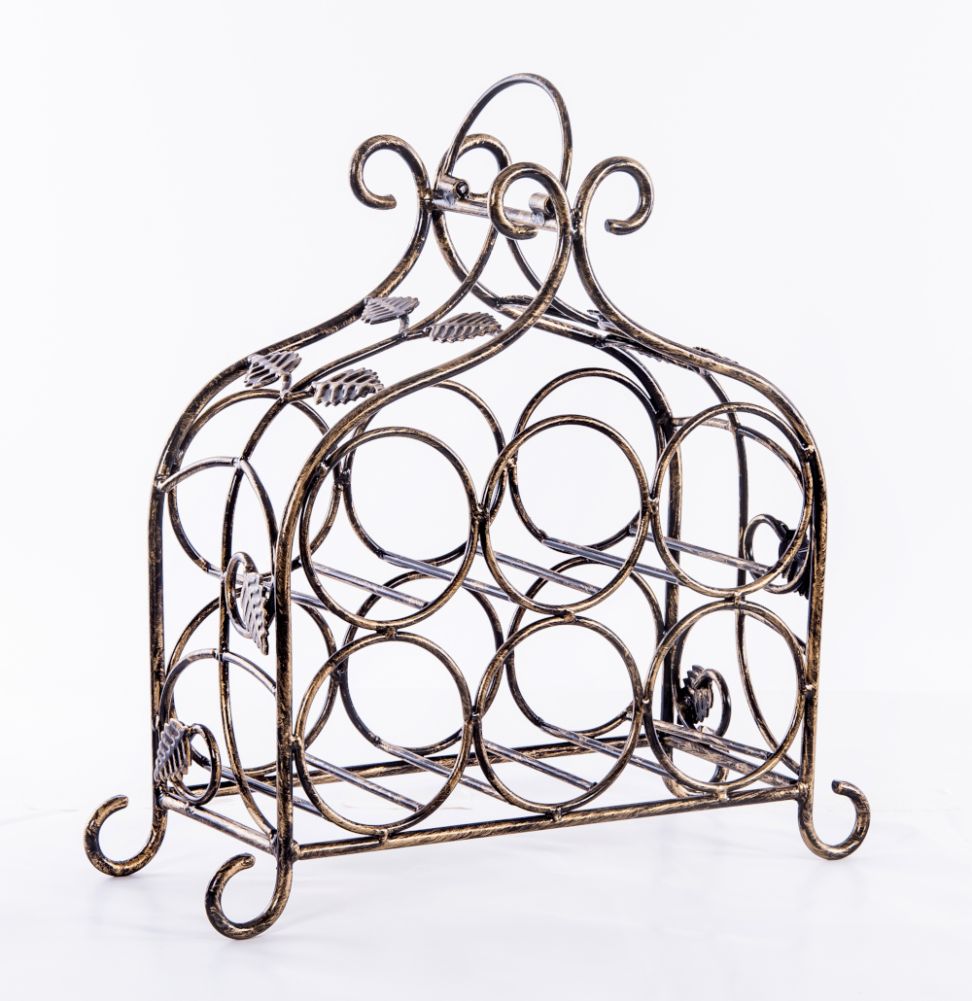 'Kelmscott' Table Top Vintage Wine Rack