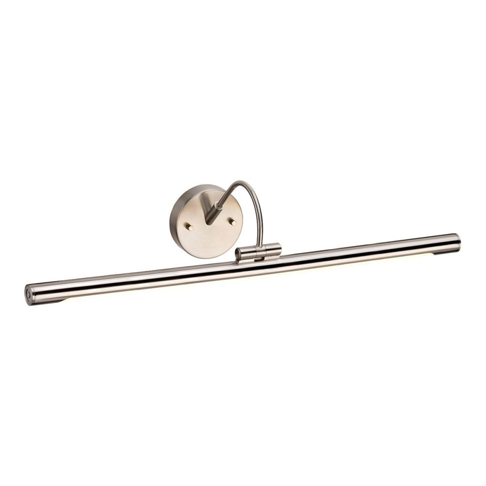Large Brushed Nickel Picture Light