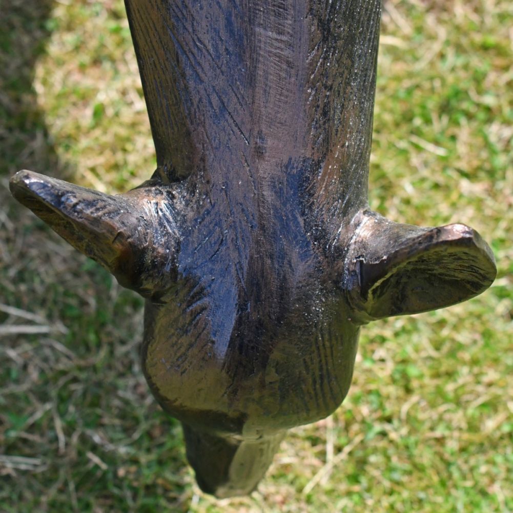Large Cast Aluminium Doe Garden Sculpture 