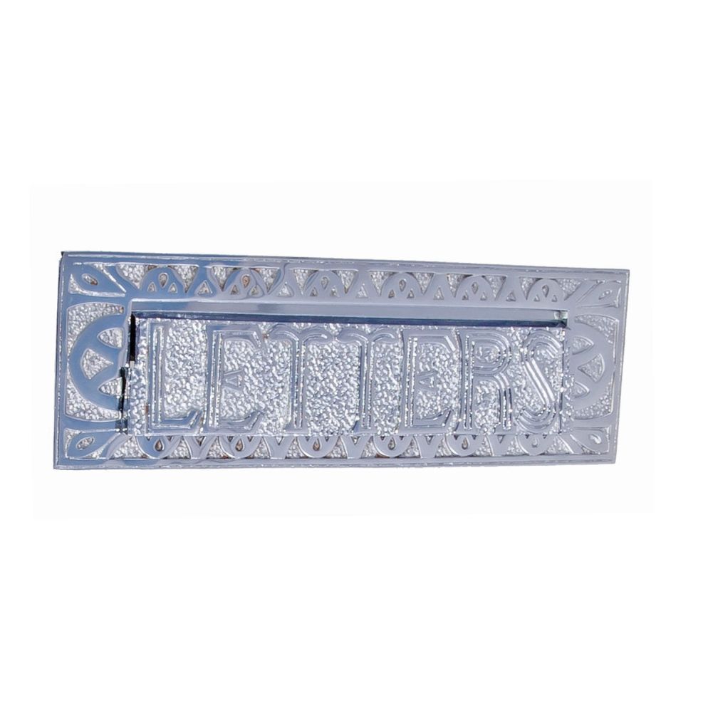 Camden Park Letter Plate In Satin Chrome