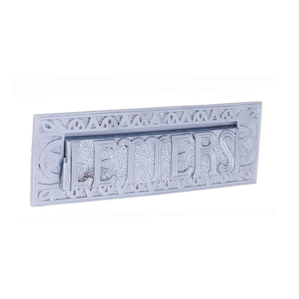 Camden Park Letter Plate In Bright Chrome
