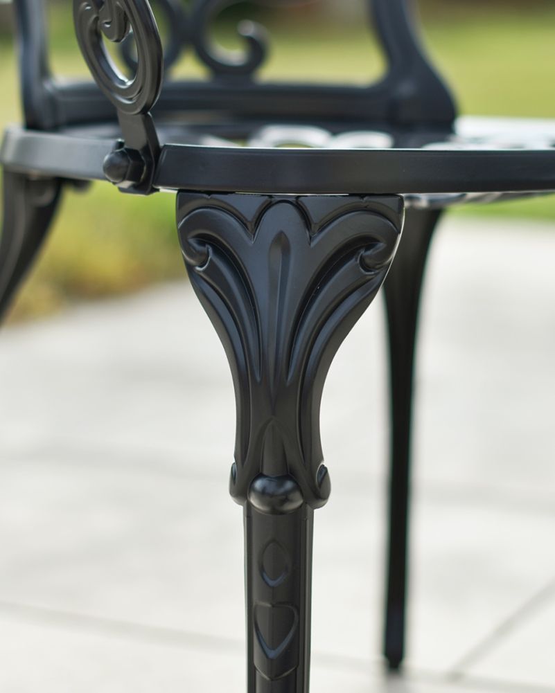 'Havenwood' Aluminium Two Seater Garden Dining Set Details