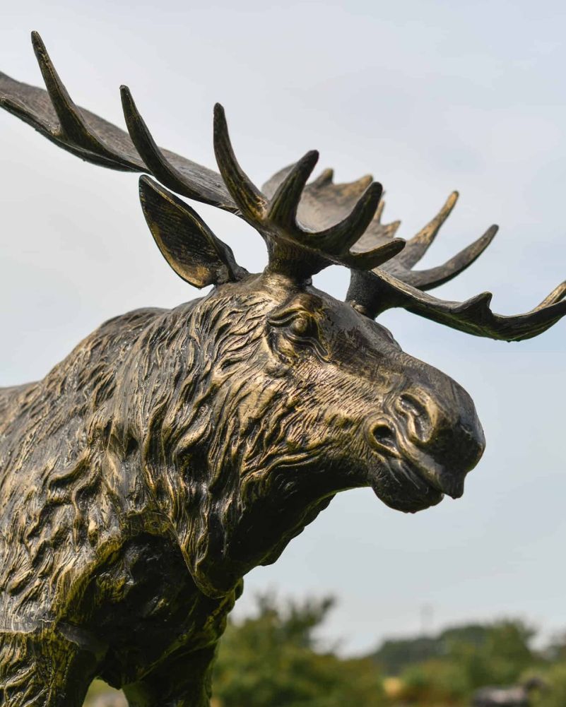 Close-Up of Life-Size Freestanding 