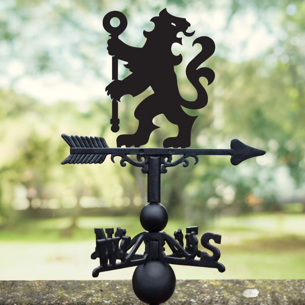 Chelsea FC Lion Crest Weathervane With Trees