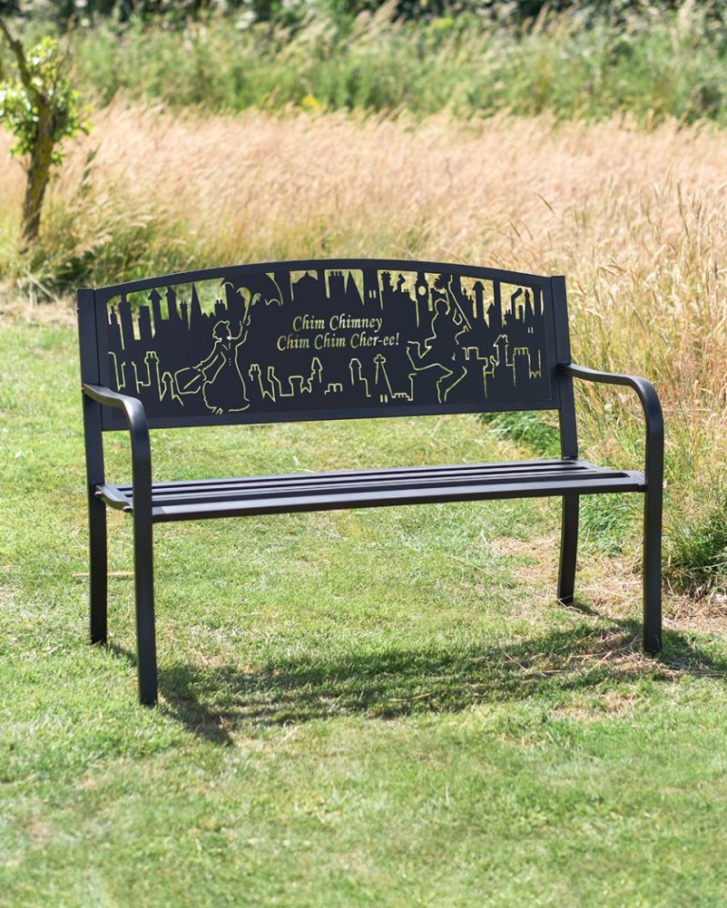 Mary Poppins Black Park Bench Details