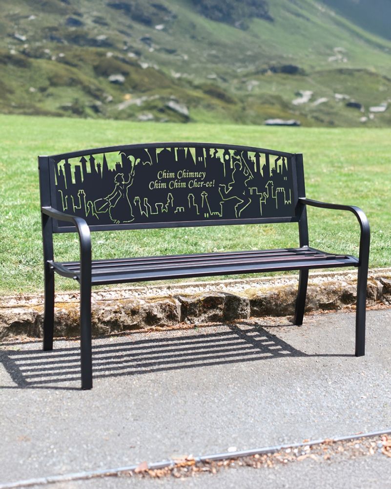 Mary Poppins Black Park Bench In Setting