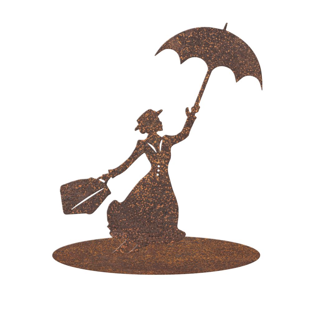 Rustic Mary Poppins Door Stop