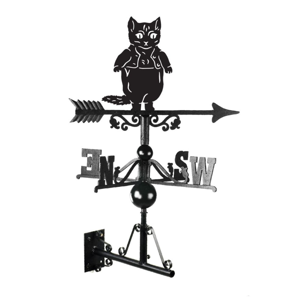 Master Kitten Weathervane Mounted
