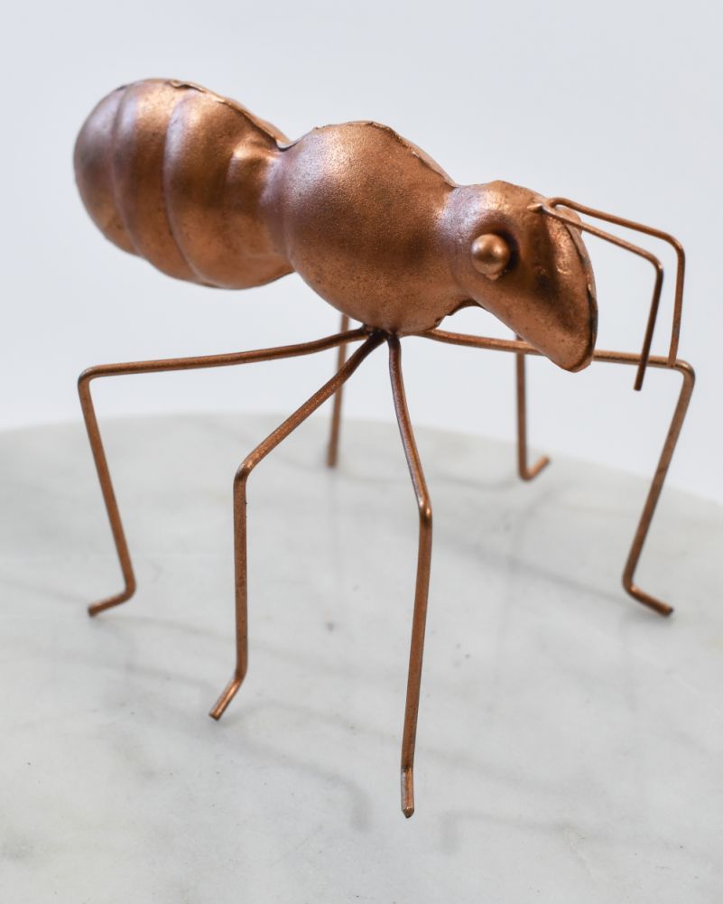 Medium 'Anthony' The Copper Ant Scrap Metal Art Body