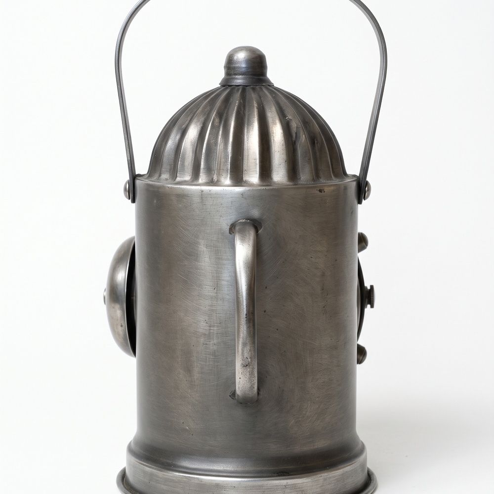 Metal Lantern Table Clock
