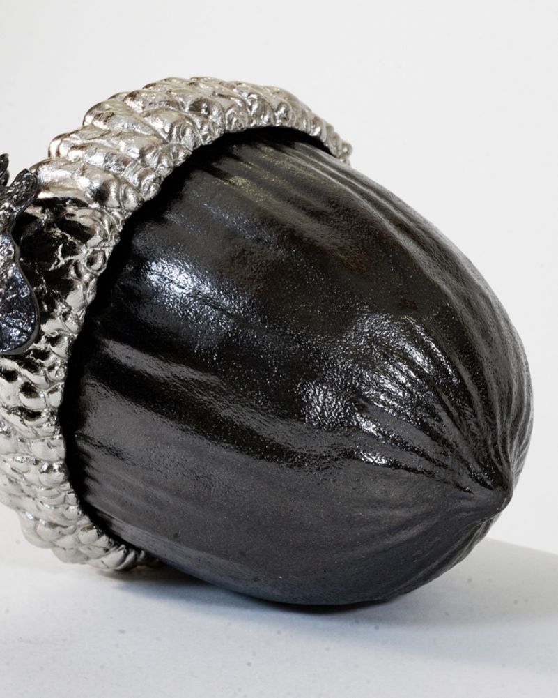 Close Up Of the Black Acorn Interior Ornament