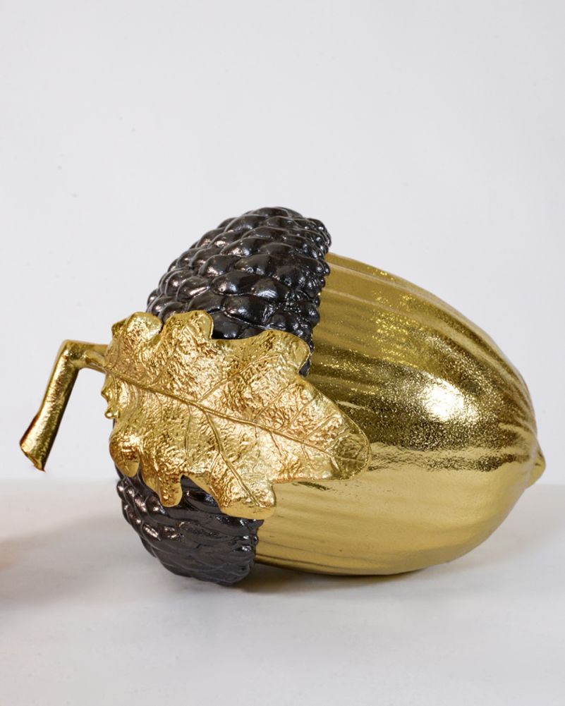 Gold 'Mighty Oak' Acorn Interior Ornament