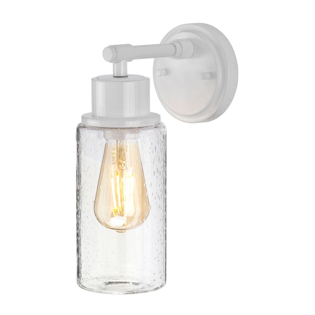 Modern 'Charlton' Wall Light In White