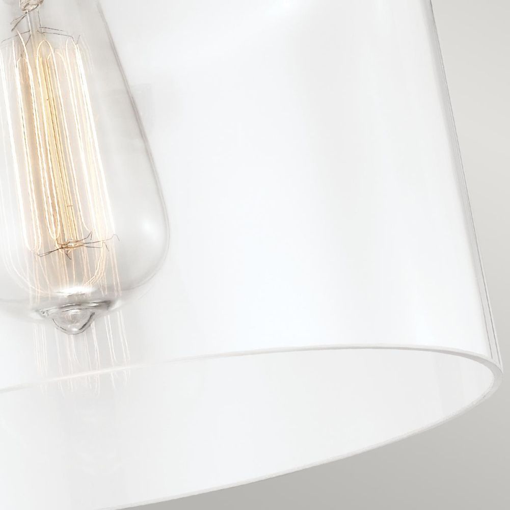 Modern 'Hounslow' Flush Ceiling Light Shade