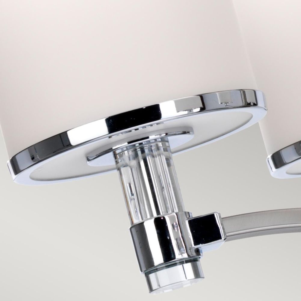 Modern 'Prospect Park' Five Light Chandelier Bottom Of Light
