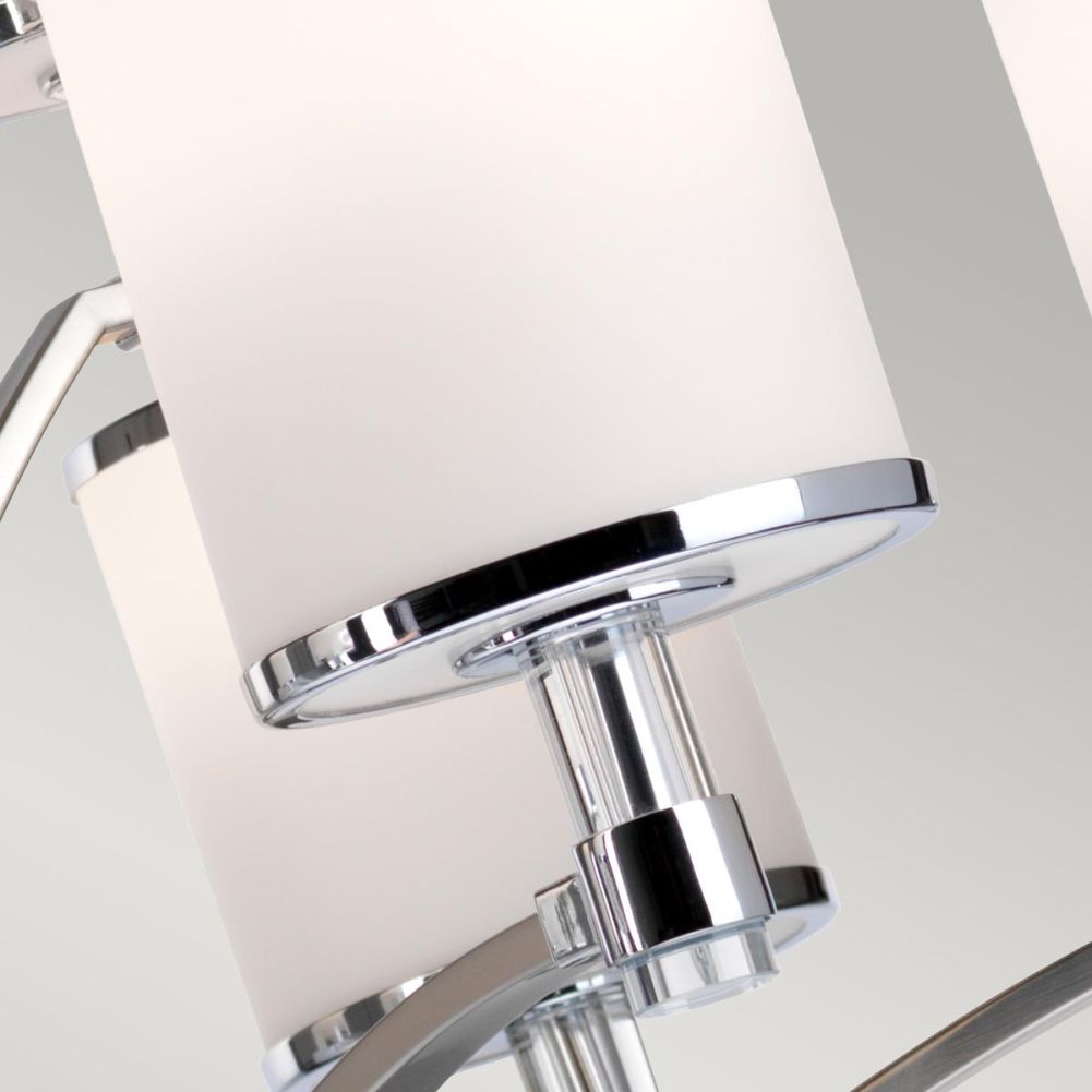 Modern 'Prospect Park' Nine Light Chandelier Bottom