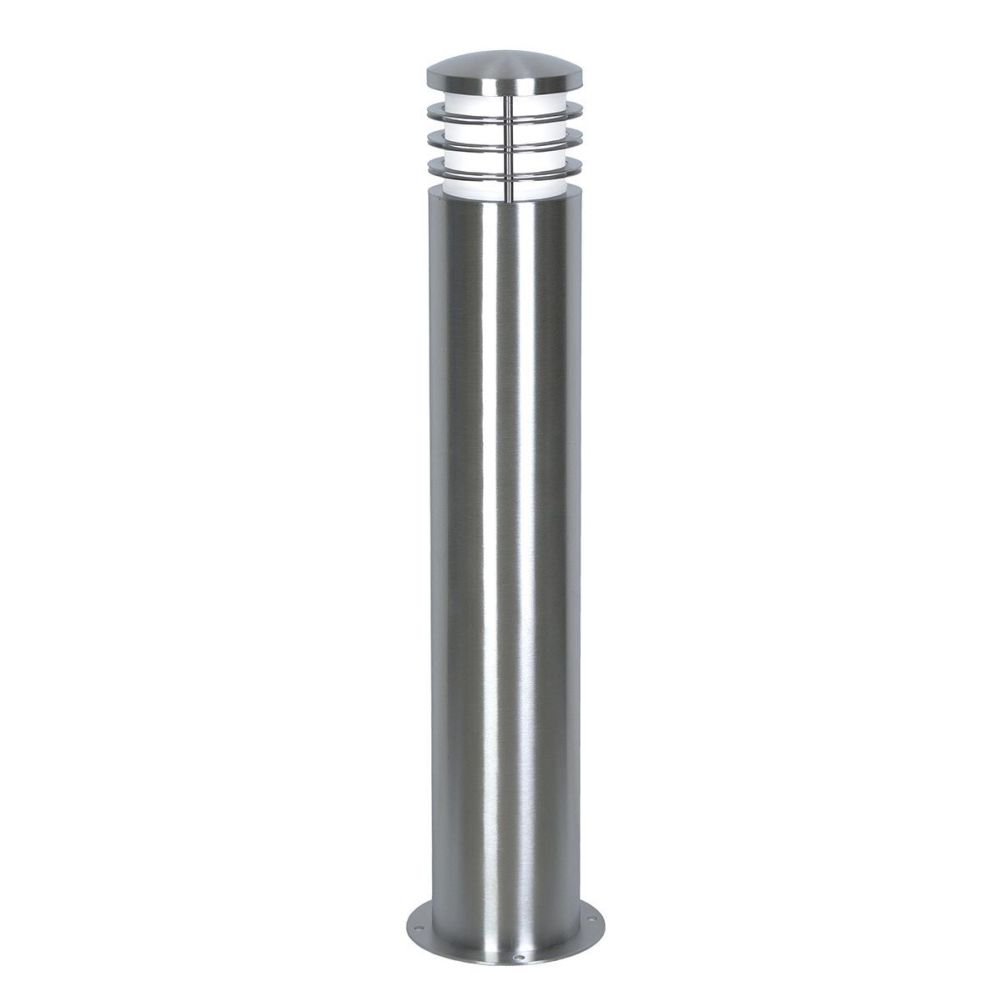 Modern Stainless Steel 'Lucking' Bollard Light - 60cm