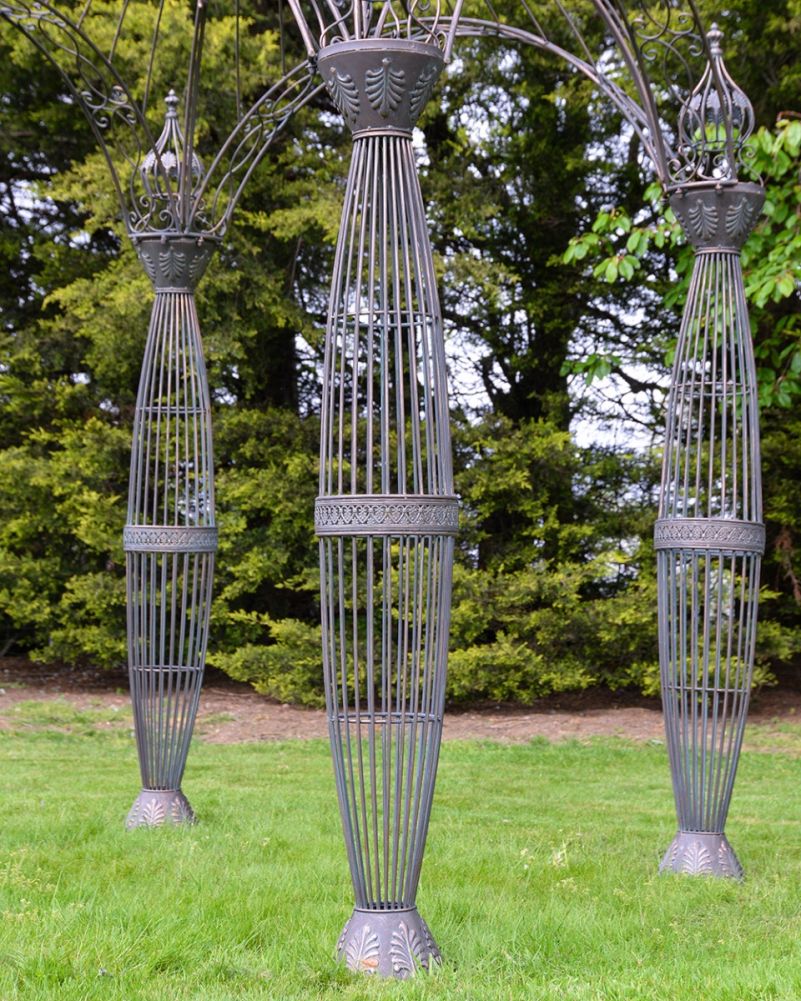 Legs From The 'Montacute' Rustic Wrought Iron Garden Gazebo