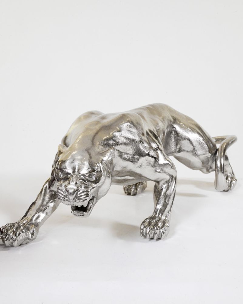 Nickel Midnight Ambush Panther Interior Ornament