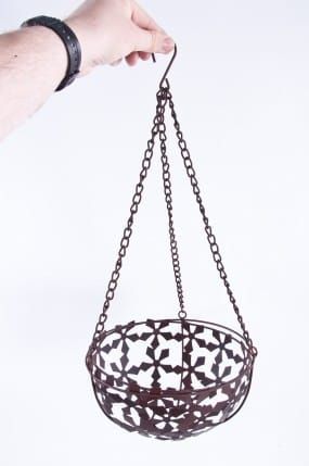 Spring Daisy Hanging Basket Planter