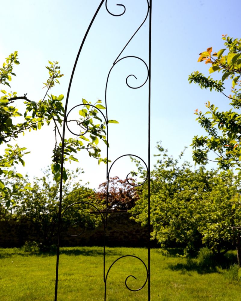 Ornate Calcot Natural Lacquer Garden Gazebo Details
