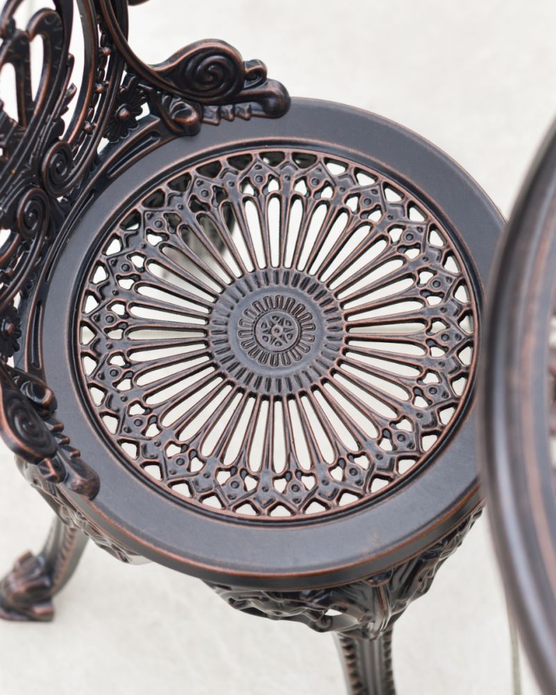 Ornate Garden Chair Seat Pattern 