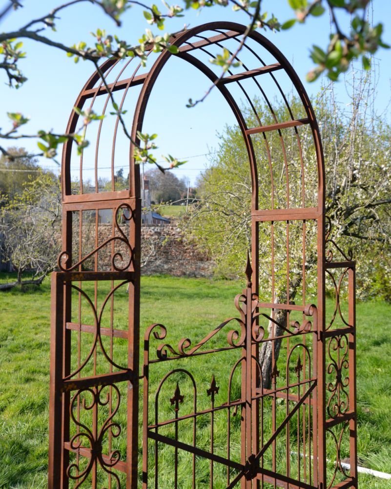 Gothic Style Of The Ornate Garden Rose Arch