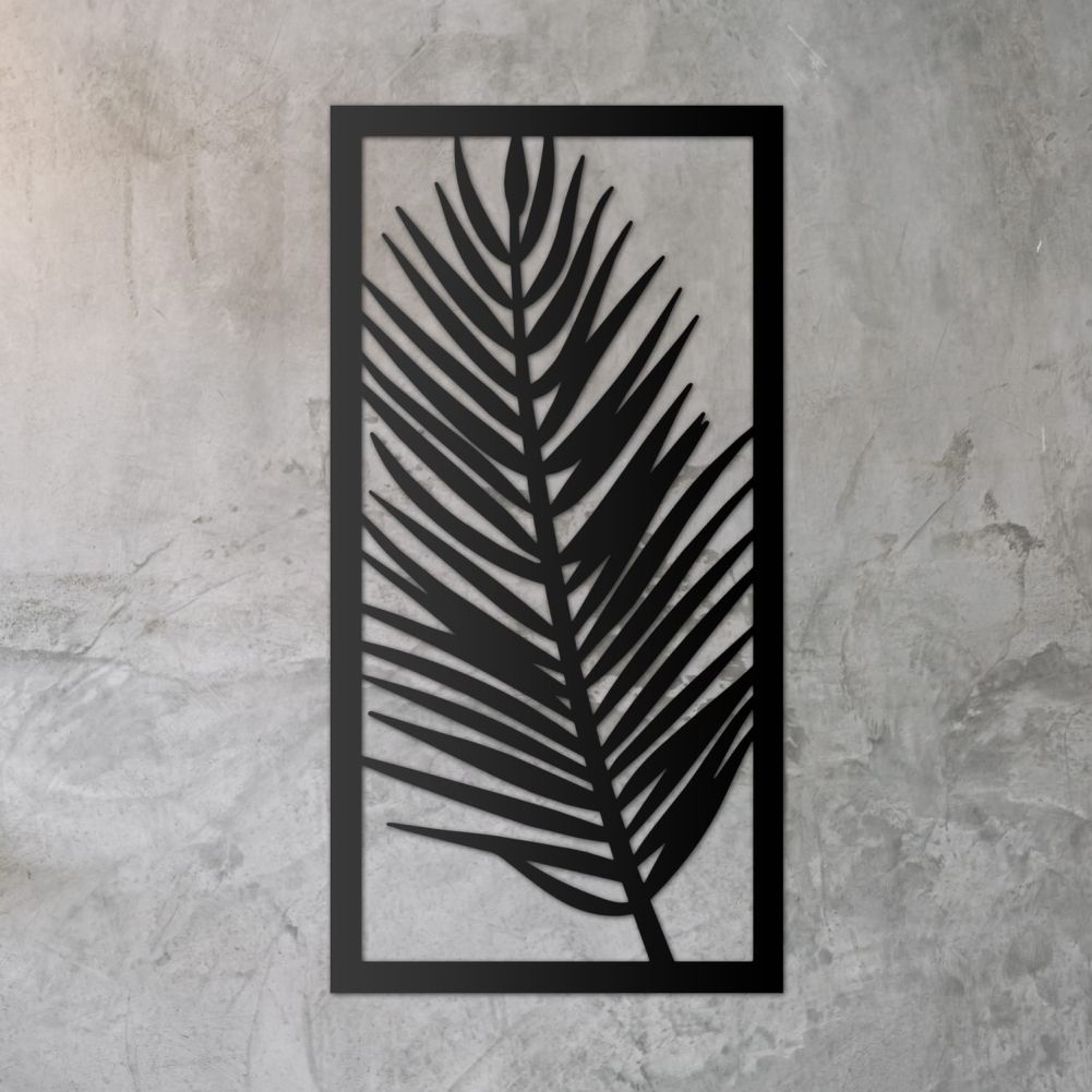 Palm Leaf Tropical Wall Art