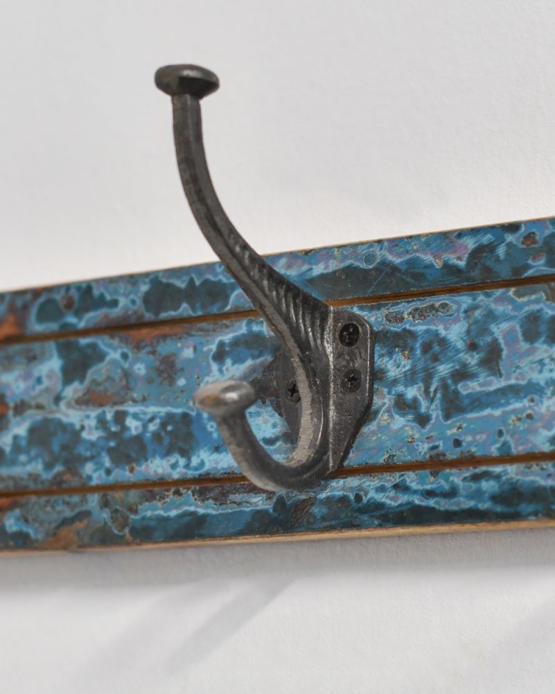 Close Up Of The Blue Finish