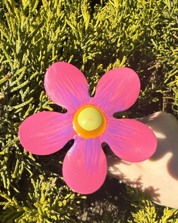 Red & Pink Mini Steel Forget Me Not Single
